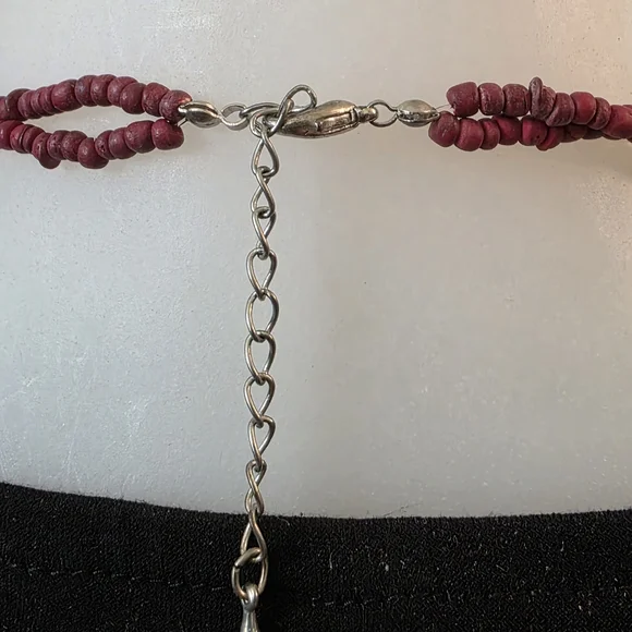 Super Chunky Statement Beaded Necklace - Picture 5 of 6